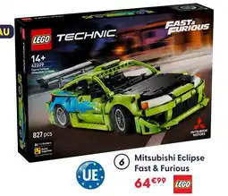 La Grande Récré Lego mitsubishi eclipse fast & furious offre
