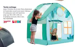 La Grande Récré Ludi tente cottage offre
