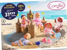 La Grande Récré Corolle bébé bain offre