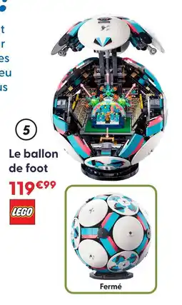 La Grande Récré Lego le ballon de foot offre