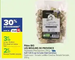 Carrefour Market Carrefour - pâtes bio offre