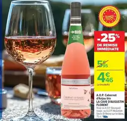 Carrefour Market Muscadet - a.o.p. cabernet d'anjou bio offre