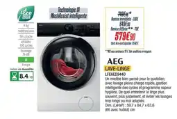 Proxi Confort AEG Lave-linge lfe6ed9440 offre