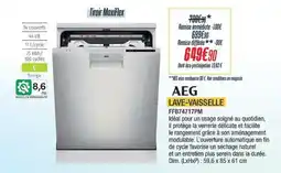Proxi Confort AEG Lave-vaisselle ffb74717pm offre