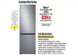 Proxi Confort SAMSUNG Réfrigérateur rb34c705ds9 offre