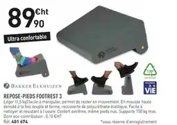 Hyperburo BAKKER ELKHUIZEN Repose-pieds footrest 3 offre