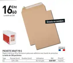 Hyperburo Pochette kraft offre