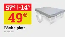 Espace emeraude Bâche plate offre