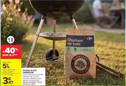 Carrefour Drive Carrefour - charbon de bois offre