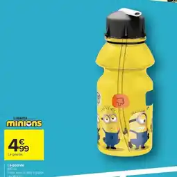 Carrefour Drive Minions - la gourde offre