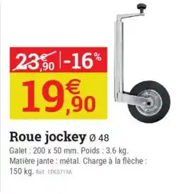 Espace emeraude Roue jockey offre