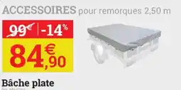 Espace emeraude Bâche plate offre