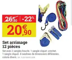 Espace emeraude Set arrimage offre