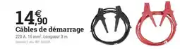 Espace emeraude Câbles de démarrage offre
