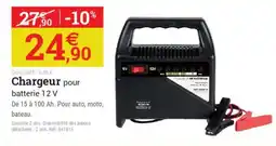 Espace emeraude Chargeur pour offre