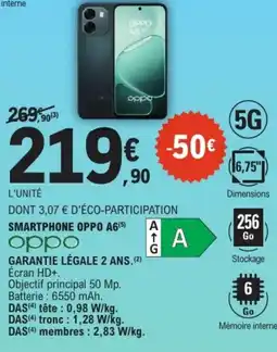 E.Leclerc OPPO A6 Smartphone offre