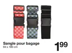 Zeeman Sangle pour bagage offre