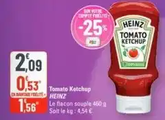 G20 Heinz - tomato ketchup offre