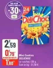 G20 Délichoc - mini cookies offre