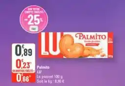 G20 Lu - palmito offre