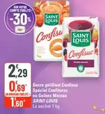 G20 Saint louis - sucre gelifiant confisure special confitures ou gelees maison offre