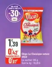 G20 Vico - chips la classique nature offre