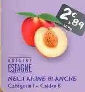 G20 Nectarine blanche offre
