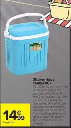 Carrefour Drive Carrefour - glacière rigide offre