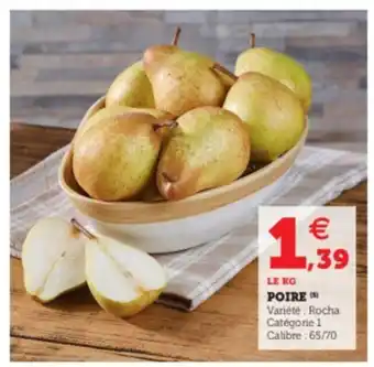 Super U Poire offre