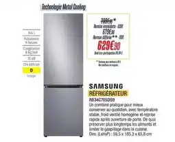 Proxi Confort Samsung - refrigerateur rb34c7n569 offre