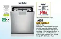 Proxi Confort Aeg - lave-vaisselle fffb7471pzm offre