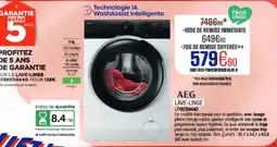 Extra AEG Lave-linge lfe6ed9440 offre