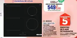 Extra BOSCH Table induction pv$61rbb5e offre