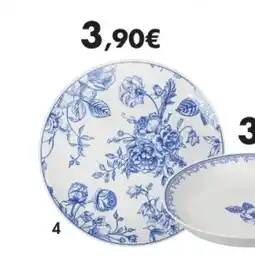 E.Leclerc Assiette plate Pisa en porcelaine offre