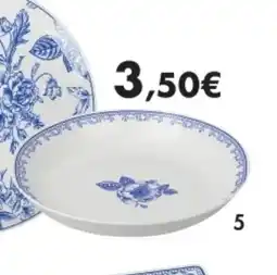 E.Leclerc Assiette creuse pisa en porcelaine offre