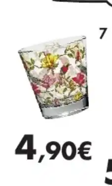 E.Leclerc Gamme Paradise lot de 3 verres en verre verres bas offre