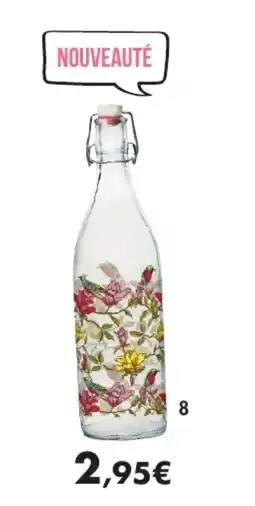 E.Leclerc Bouteille paradise en verre offre