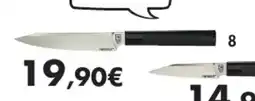 E.Leclerc Couteau universel equilibre en acier nitrox 16% technologie de coupe nanocut offre