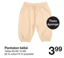 Zeeman Pantalon bébé offre