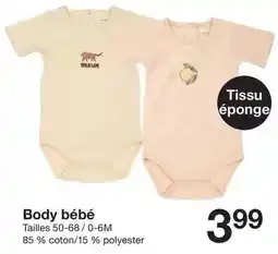 Zeeman Body bébé offre