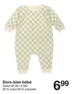 Zeeman Dors-bien bébé offre