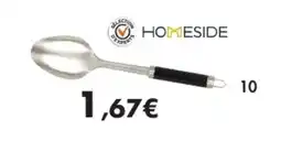 E.Leclerc Cuillière à servir en métal noir et inox offre