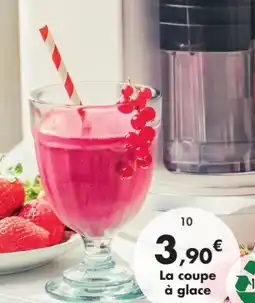 E.Leclerc Coupe à glace en verre 100% recyclé offre