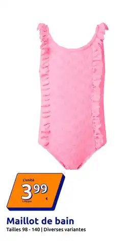 Action Maillot de bain offre