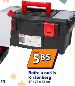 Action Boîte à outils Kistenberg offre