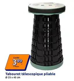 Action Tabouret télescopique pliable offre