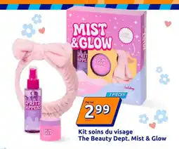 Action Kit soins du visage the beauty dept. mist & glow offre