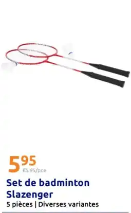 Action Set de badminton Slazenger offre