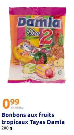 Action Bonbons aux fruits tropicaux tayas damla offre