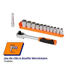 Action Jeu de clés à douille werckmann offre